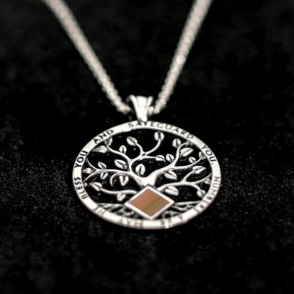NEW Bible Tree of Life Pendant- Old Testament  - Nano Technology  925 Silver - Picture 3 of 7